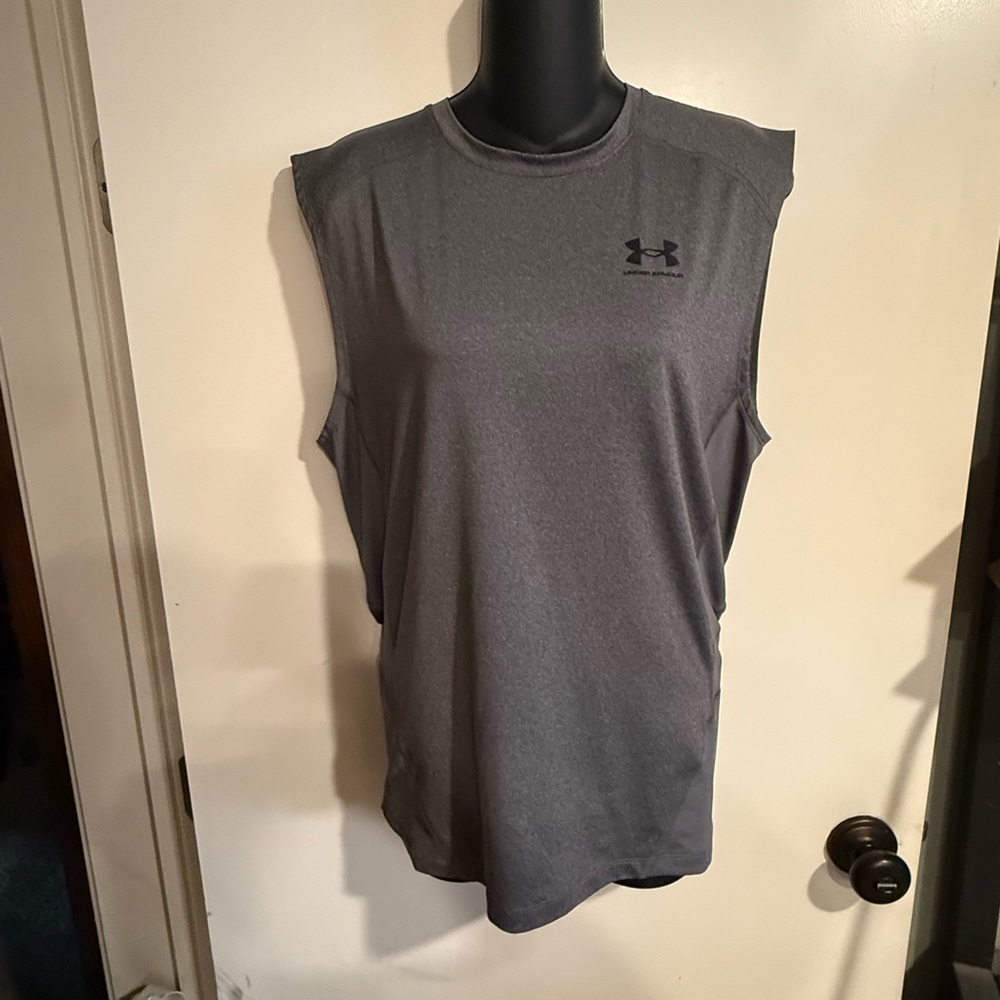 4/$16 Under Armour Women's Charcoal Muscle Tee